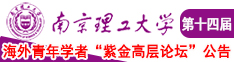 黒人大鸡吧色网视频南京理工大学第十四届海外青年学者紫金论坛诚邀海内外英才！